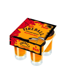 Fireball Cinnamon Whisky 4pk