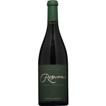Reynvaan Syrah Foothills Reserve