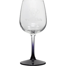 Etched Wine Glass - Texans