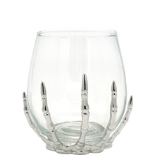 Skeleton Hand Stemless Wine