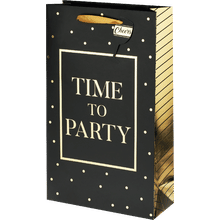 2 Bottle Gift Bag - Time to Party