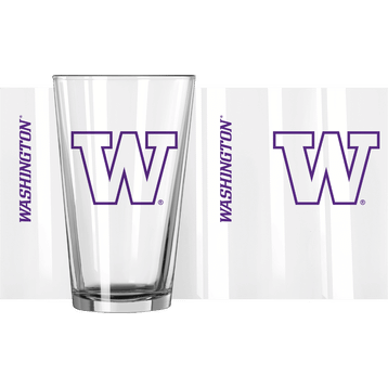 Washington 16oz Gameday Pint Glass