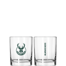 Milwaukee Bucks 14oz Gameday Rocks Glass