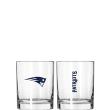 New England Patriots 14oz Gameday Rocks Glass