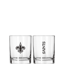 New Orleans Saints 14oz Gameday Rocks Glass