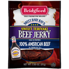 Bridgford Sweet Baby Rays Teriyaki Beef Jerky