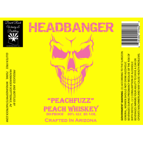 Headbanger Peachfuzz Peach Whiskey