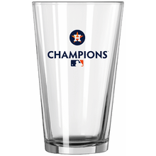 Houston Astros World Series Champs 16oz Pint Glass