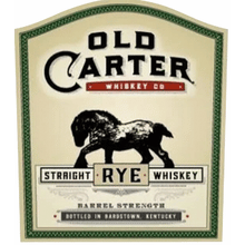 Old Carter Batch 10 Rye
