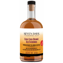 Seven Days Cocktail Co. Cara Cara Orange Old Fashioned