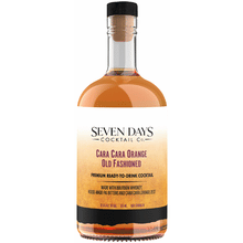 Seven Days Cocktail Co. Cara Cara Orange Old Fashioned