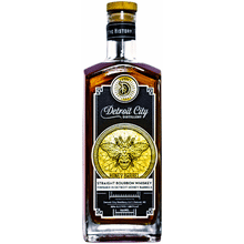 Detroit City Honey Barrel Finished Straight Bourbon Whiskey