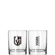 Vegas Golden Knights 14oz Gameday Rocks Glass
