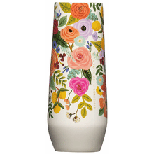 Stemless Flute - 7oz Rifle Paper - Garden Party Cream