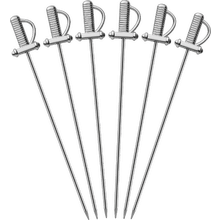 Final Touch Sword Cocktail Picks - Set of 6