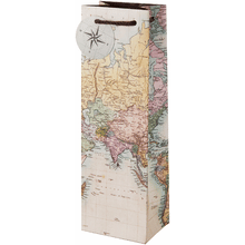 Gift Bag - Vintage World Map