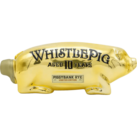 WhistlePig 10 Limited Edition PiggyBank Rye