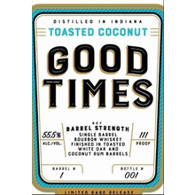 Good Times Bourbon Toasted Coconut Rum Barrel Select