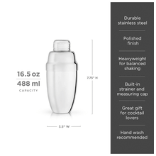 Viski - Stainless Steel Heavyweight Cocktail Shaker