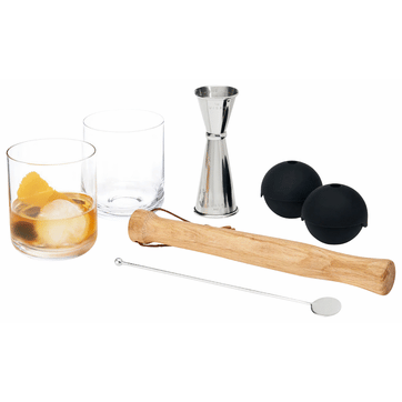 Viski - 7-Piece Muddled Cocktail Set