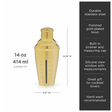 Viski - Gold Measured Shaker
