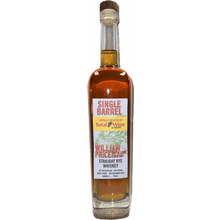 William Price Straight Rye Single Barrel Barrel Select