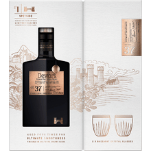 Dewar's Double Double 37 Year Scotch Whisky with 2 Baccarat G