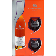 A de Fussigny Grand Champagne VSOP w/Glasses