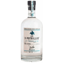 Los 3 Potrillos Blanco Triple Destilado Tequila