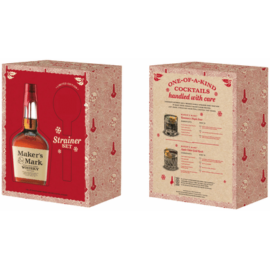 Maker's Mark Bourbon Whisky with Strainer