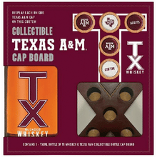 TX Blended Whiskey Cap Board Gift Set