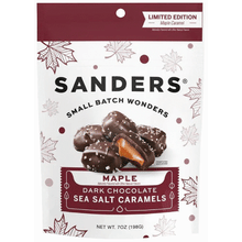 Sanders Maple Dark Chocolate Sea Salt Caramels