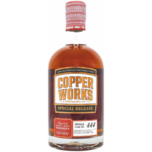 Copperworks Single Malt Cask #444 Whiskey