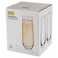 True Stemless Champagne Glass 4PK