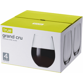 True Grand Cru Stemless Wine Glasses