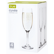 True Set of 4 Champagne Flutes