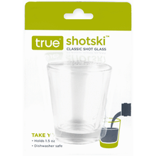 True Shotski Classic Shot Glass on Blister Card
