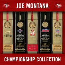 Gold Bar Joe Montana Championship Collection