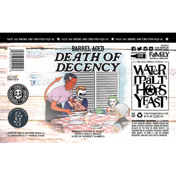 Four Fathers Barrel Aged Death of Decency
