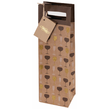True Raise Your Glass Wine Gift Bag