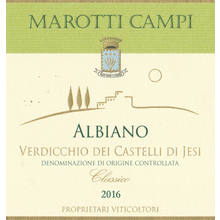 Marotti Campi  Albiano Verdicchio dei Castelli di Jesi Classico DOC