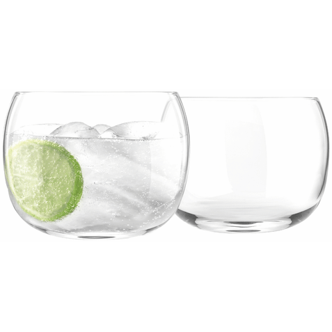 Final Touch Revolve Cocktail Glass Set of 2 17 oz 500ml