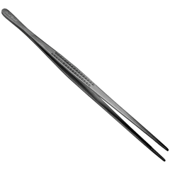 Final Touch Cocktail Garnish Tweezers - Black Chrome