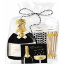 Sophistiplate Gold Disco Coupe Party Kit