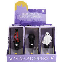 Wild Eye HALLOWEEN WINE STOPPER ASSORTED