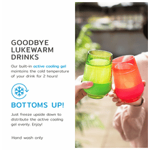 Host Stemless FREEZE XL VIBRANT COLORS -ASSORTED