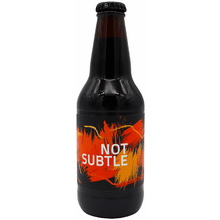 Prairie Not Subtle Bourbon Barrell Aged Imperial Stout