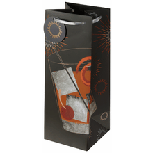 Liquor Bottle Gift Bag - Old Fashioned Navy