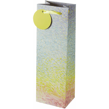 Single Bottle Gift Bag - Artistic Watercolor