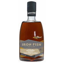 Iron Fish Maple Syrup Barrels Finish Toasted Oak Rye Whiskey